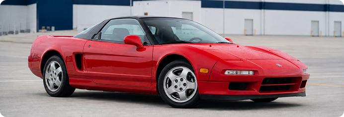 Classic Acura ready for transport