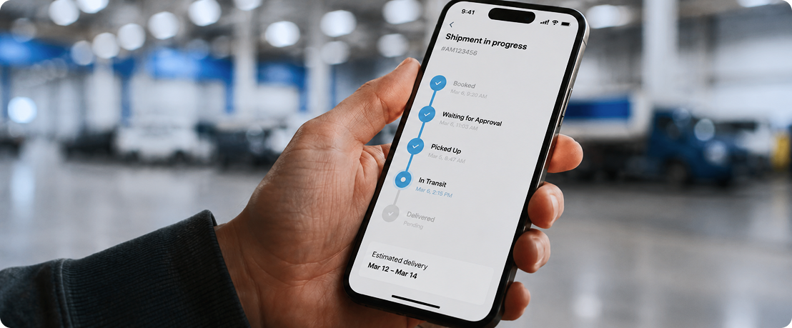 Automoves vehicle shipment tracking