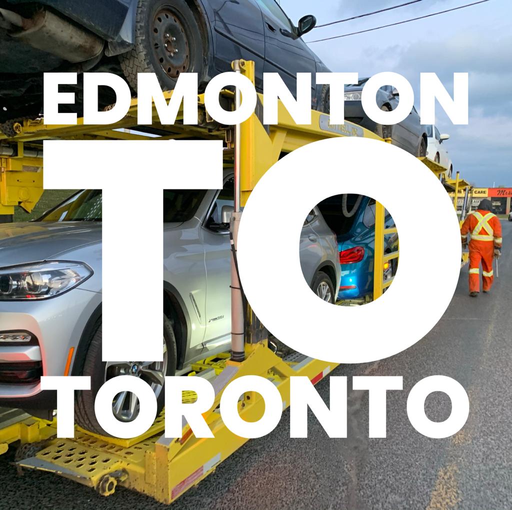 Edmonton to Toronto car transport