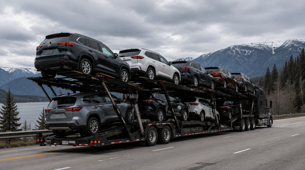 Snowbird car delivery process