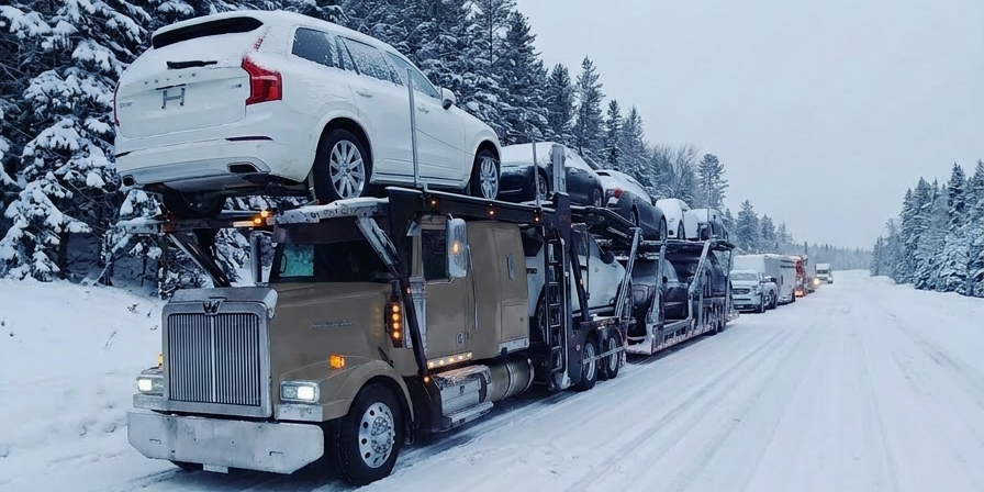 Automoves car hauler shipping cars snowbird car delivery.