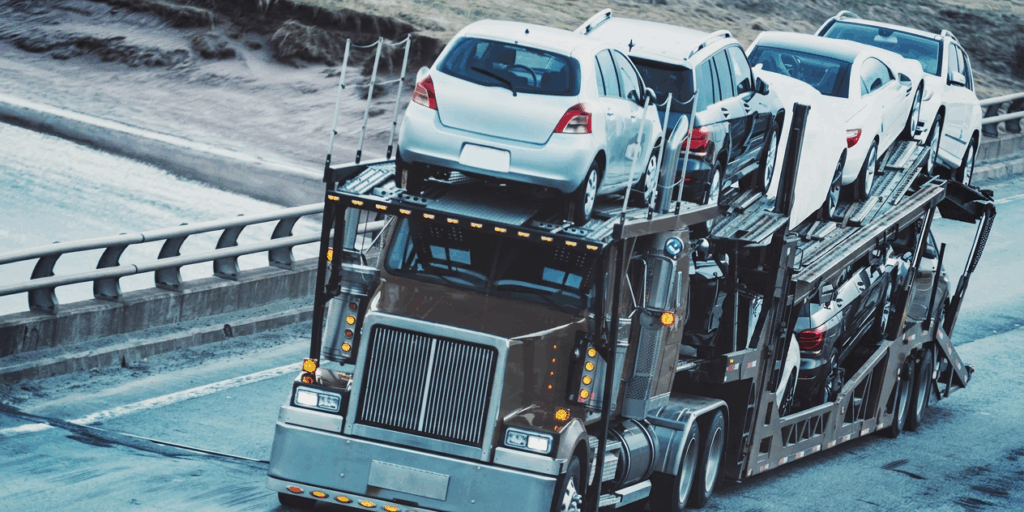 automobile mover shipping vehicles across Canada.