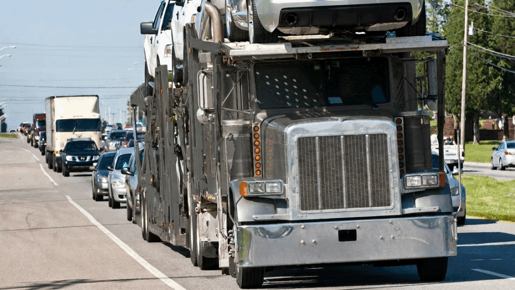car vehicle transport services in Canada. Car hauler shipping vehicles.